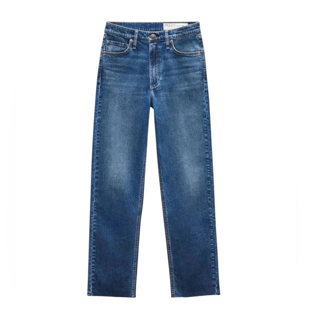RAG & BONE NWT
Harlow Straight Leg Jean in Clover Sz 25 - Picture 4 of 9